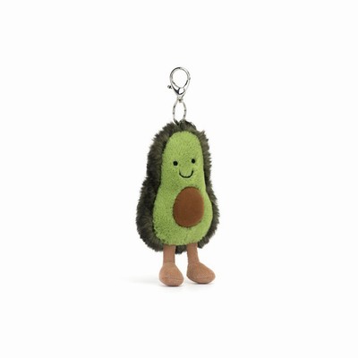 Jellycat Amuseables Avocado Bag Charm New Zealand | ECWDU3467